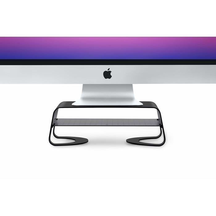 Réhausseur De Moniteur - Twelve South - 12-1835 - Hauteur Réglable 10,8 Cm - Compatible iMac - Couleur Noire