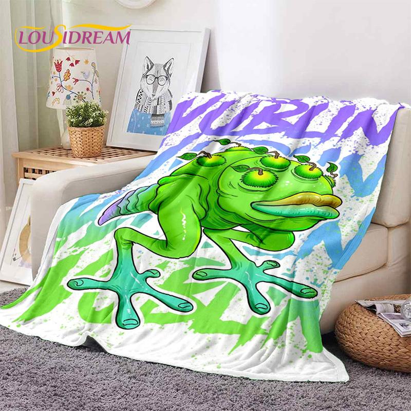 Game My Singing Monsters Cartoon Soft Blankets,Keep Warm Throw Blanket Comfortable Blanket for Picnic Beds Sofa Home Bedroom Kid