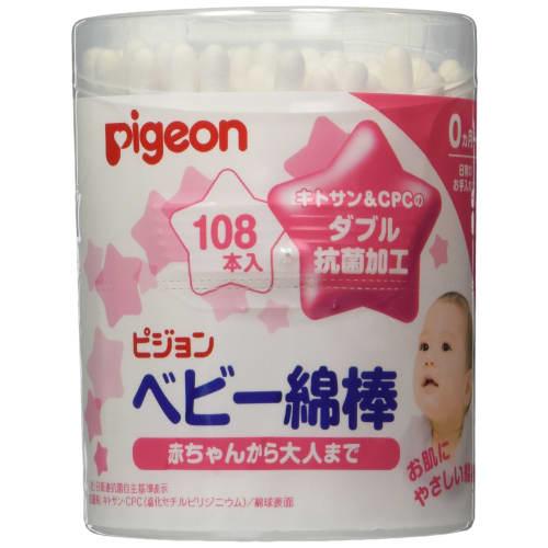 

Ватные палочки Pigeon baby 108 шт.