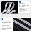 Self-Locking Nylon Cable Tie Buckle Nylon Buckle Plastic Cable Ties Tool