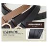 Womens Minimalist PU Leather Belt With Double D Buckle Adjustable Waistband Jeans Office Casual Wear