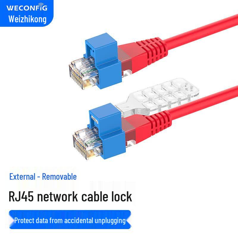 

RJ45 Network Port Security Lock Kit