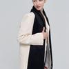 Dal Cashmere Premium Cashmere Scarf 30cm Black