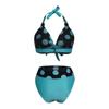 Women's Fashion High Waist Sexy Polka Dot Bikini Split Swimsuit