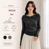 Women's Japanese Style Long-Sleeve Knitted Sweater - Winter 2026 Stylish Versatile Top