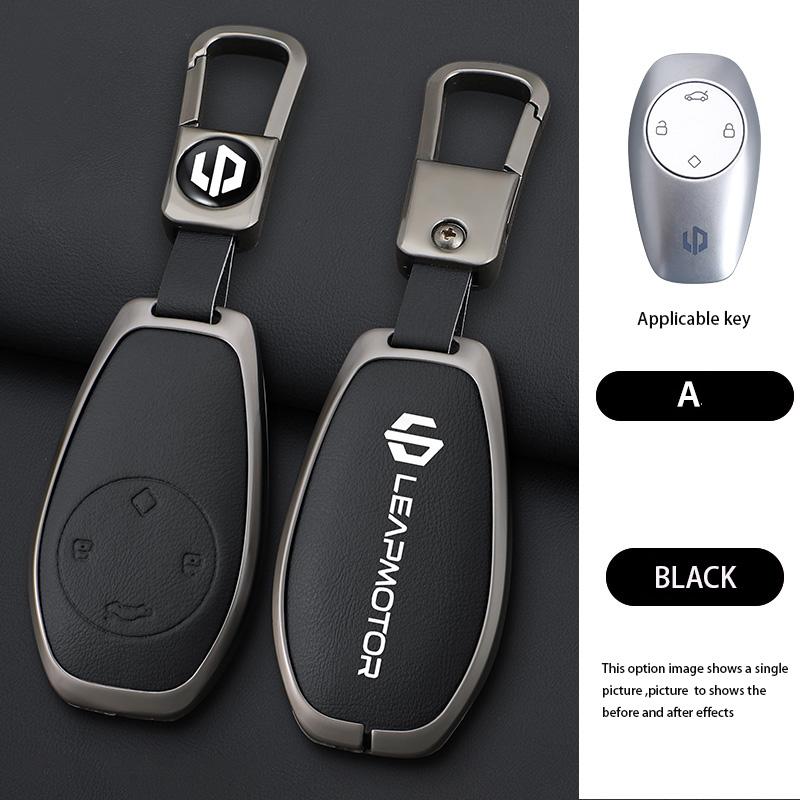 

Чехол-протектор для ключа-брелока из цинкового сплава для Leapmotor T03 S01 C11 C01 типа, аксессуары для бесключевого брелока