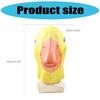 Bequeme Latex-Enten-Cosplay-Maske Mehrzweck-Design Halloween-Accessoire Für Kostümpartys Und Themenveranstaltungen
