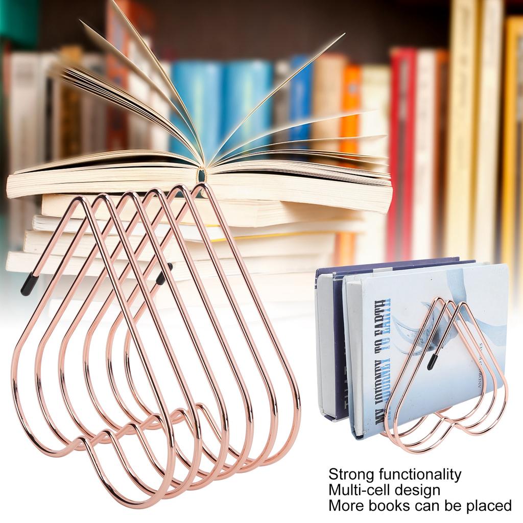 Desk Book Storage Rack Telescopic Files Folder Stand   Craft Supplies Decoration