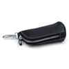 Vintage Genuine Leather Key Wallet Women Keychain Covers Zipper Key Case Bag Men Key Holder Housekeeper Keys Organizer Pouch