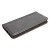 Magnetic Mobile Phone PU Leather Flip Cover Case for IPhone 12 12Pro with Grid Pattern