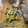 1pc Spongebob Headphones Shield Carpet Rug for Bedroom Living Room Decor Sofa Home Game Area Rug Non-slip Floor Mat. DT71601194