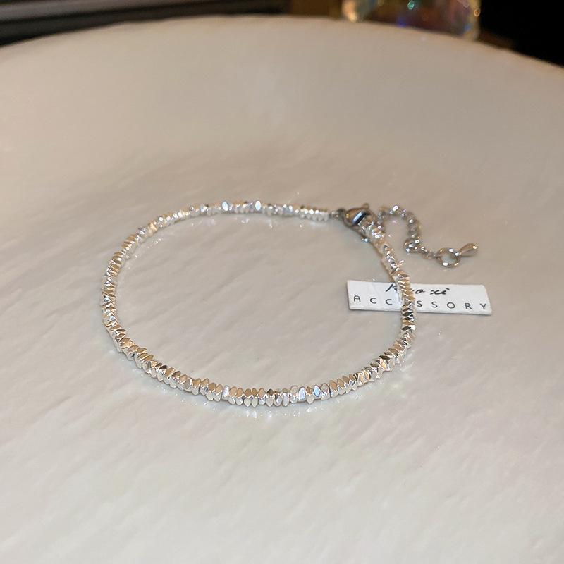 Korean Double-Layer Zircon Bow Bracelet: Chic Luxury Jewelry for Women