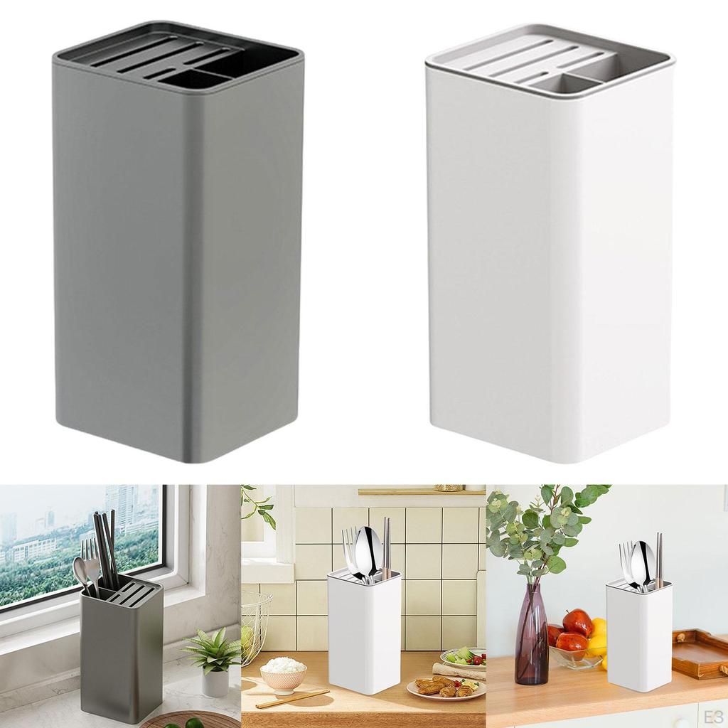 Cutie de depozitare pentru bețișoare, cutie de uscător pentru tacâmuri, suport pentru uscător de cuțite de bucătărie, suport pentru uscare