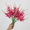 Realistic Artificial Lavender Flowers Real Touch Flower Arrangement  Outdoor Garden Decor