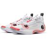 New LiNing Wade's Way 10 Low Cushioning, Wear Resistant Low Top Basketball Shoes Men's White Red ABAS083-14