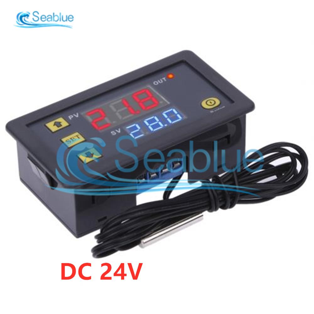 DC 12V AC 110V-220V XH-1411 W1411 LED Digital Temperature Controller Multi-function Thermostat Thermometer Control Switch
