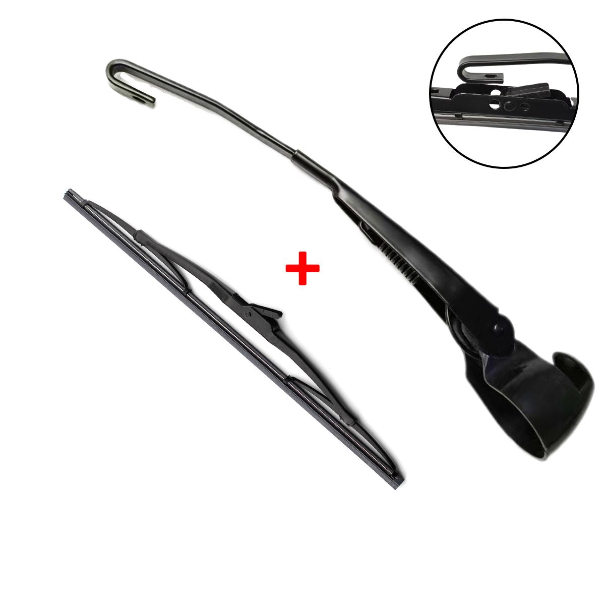 

1/2PCS Rear Wiper Blade Wiper Arm For SEAT Ibiza 1999--2001 Windshield Windscreen Clean Tailgate Window Car Rain Brush SEAT&Ibiza (1999--2001)