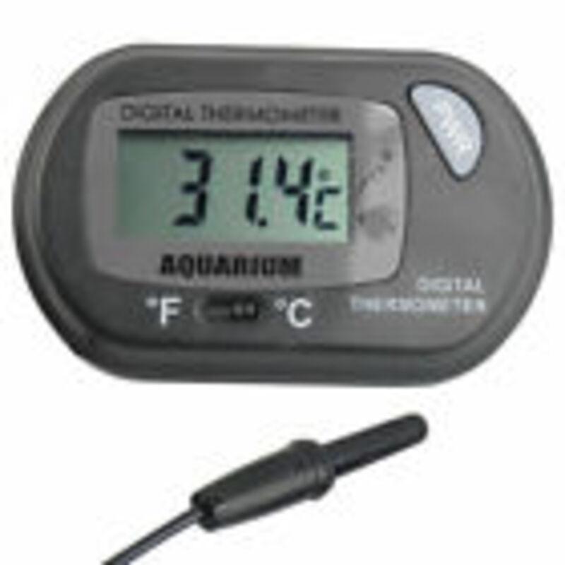 Digital Aquarium Thermometer For Fish Tanks St-3 With Suction Cup And Probe Accurate Temperature Measurement
