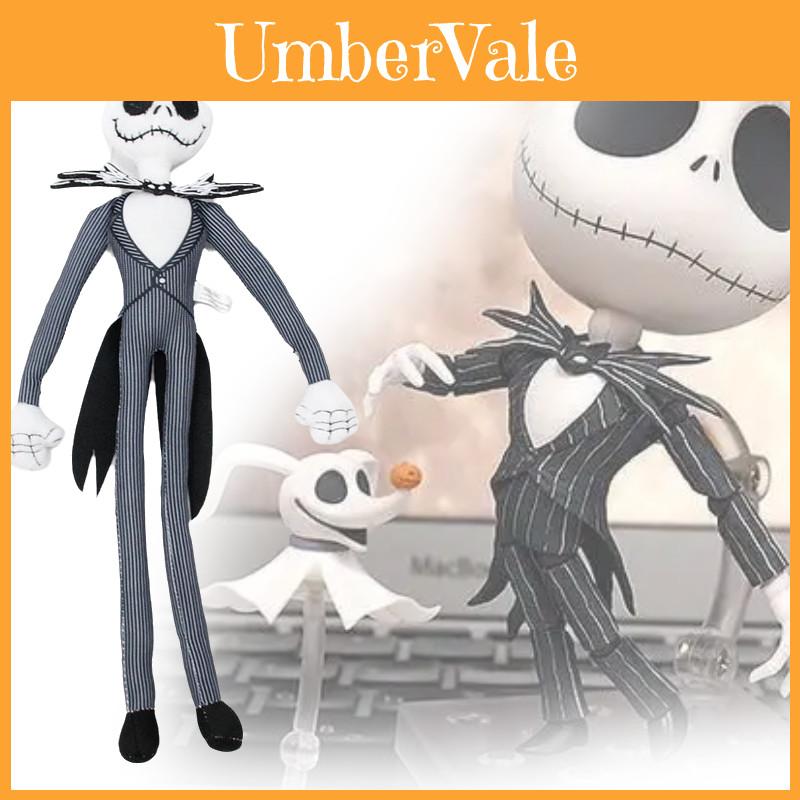 Cute Jack Skellington Plush Figure Ideal For Halloween Decor And Holiday Collectors