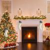 Weihnachtsstrümpfe 18 Zoll Strümpfe Weihnachtsdekorationen Stickerei Heimdekoration Partydekorationen Für Fenster Wohnzimmer