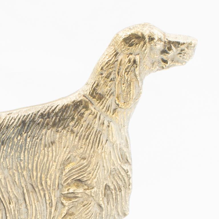 Irish Setter – A door sign with a dog, a brass welcome plaque | Art-Dog