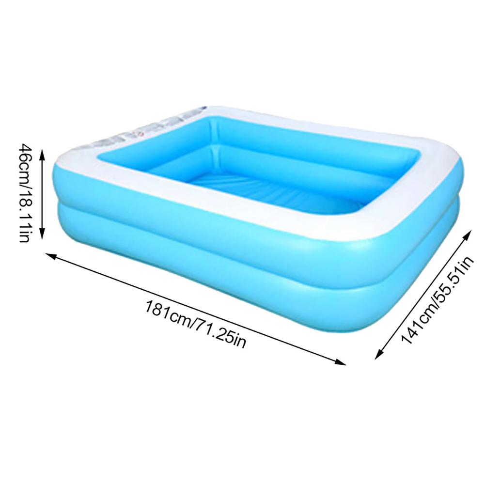 Inflatable Pool Kids Play Pool Swimming Pool Children Inflatable Pool  Kids Play Pool PVC Outdoor Game Pool Swimming Pool