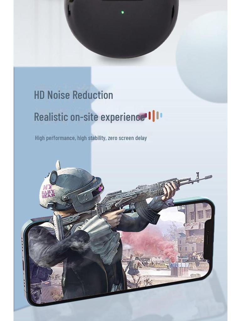 Pro6 Bezprzewodowy zestaw słuchawkowy Bluetooth i12 TWS Macaron: Redukcja szumów, miniaturowa konstrukcja