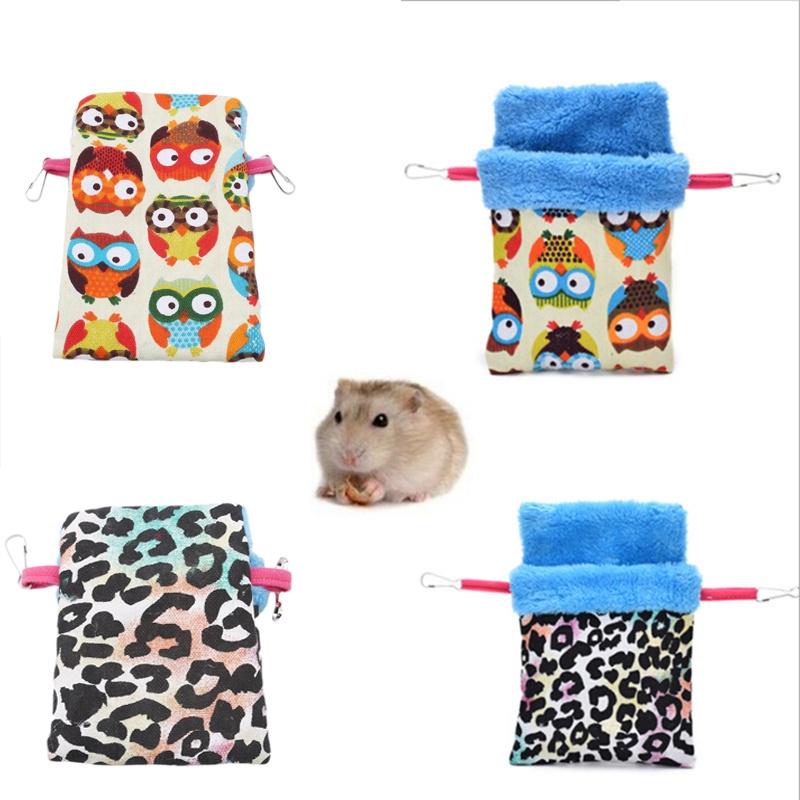 Pet Hamster Hammock Squirrel Birds Hanging Bed Nest Mini Animal House Blanket Pet Products