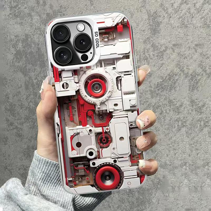 

Premium Apple iPhone 13-16 Pro Case with Advanced Mechanical Technology iPhone 15 Plus