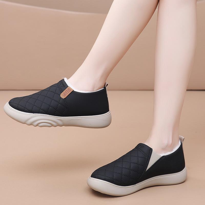 2025 Winter New Women's Fleece-lined Casual Shoes Lightweight Comfortable Warm and Durable Outsole Free Shipping Women's Shoes