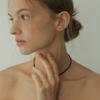 Modernlike 14k Gold-filled Silver Matte Oval Ball Earrings