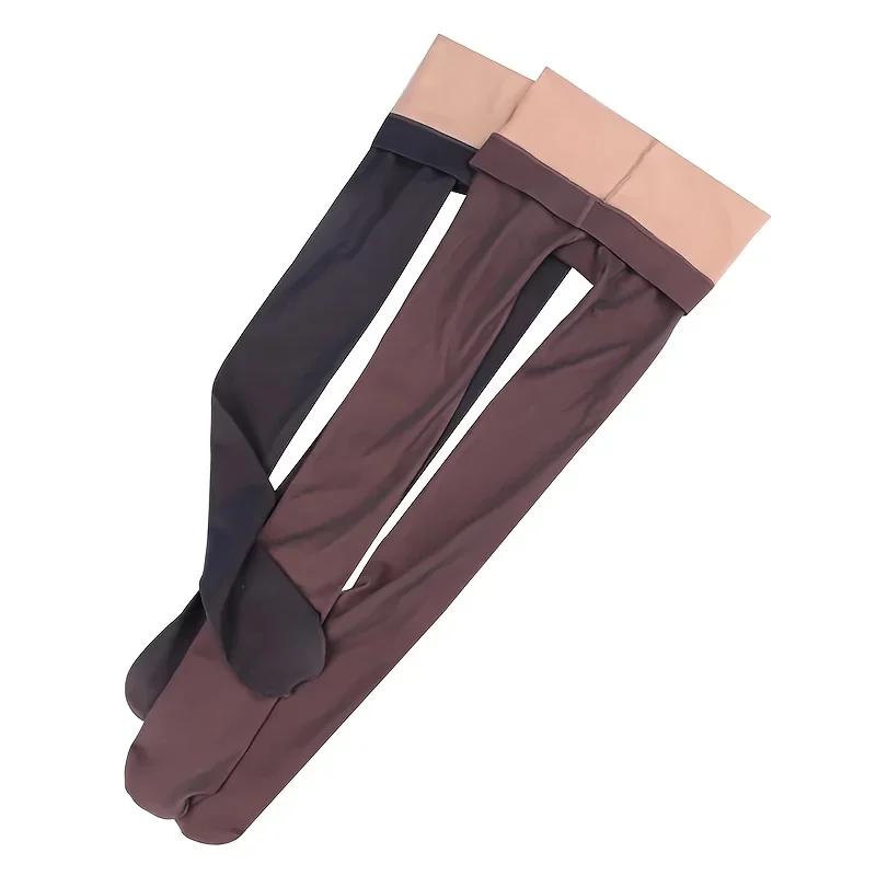 1pc Thickened Warm Tights for Women Winter Thermal Stockings Leggings Sexy Sheer Pantyhose Female Warm Leg Warmers