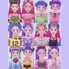 Educational DIY Craft Toy for Girls: Creative Princess Dress-Up Sticker Album, Makeover Activity Set - Children's Gift Idea