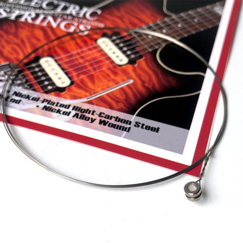EG Unisex Elektrische Gitarre Einzel Saiten Set, 1. bis 6., Lose Gitarrenzubehör