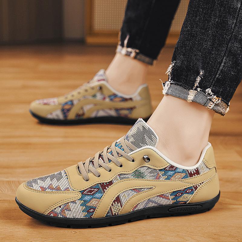 Summer mesh breathable thin casual shoes comfortable lazy shoes