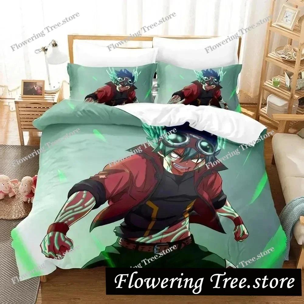 3D Print Anime Edens Zero Bedding Set Duvet Cover Bed Set Quilt Cover Pillowcase Comforter King Queen Size Boys Adult Bedding S