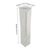 Modern Japanese Paper Floor Lamp Shade Replacement Lightweight Foldable Design Soft Light Diffuser for Standing Lamps Living