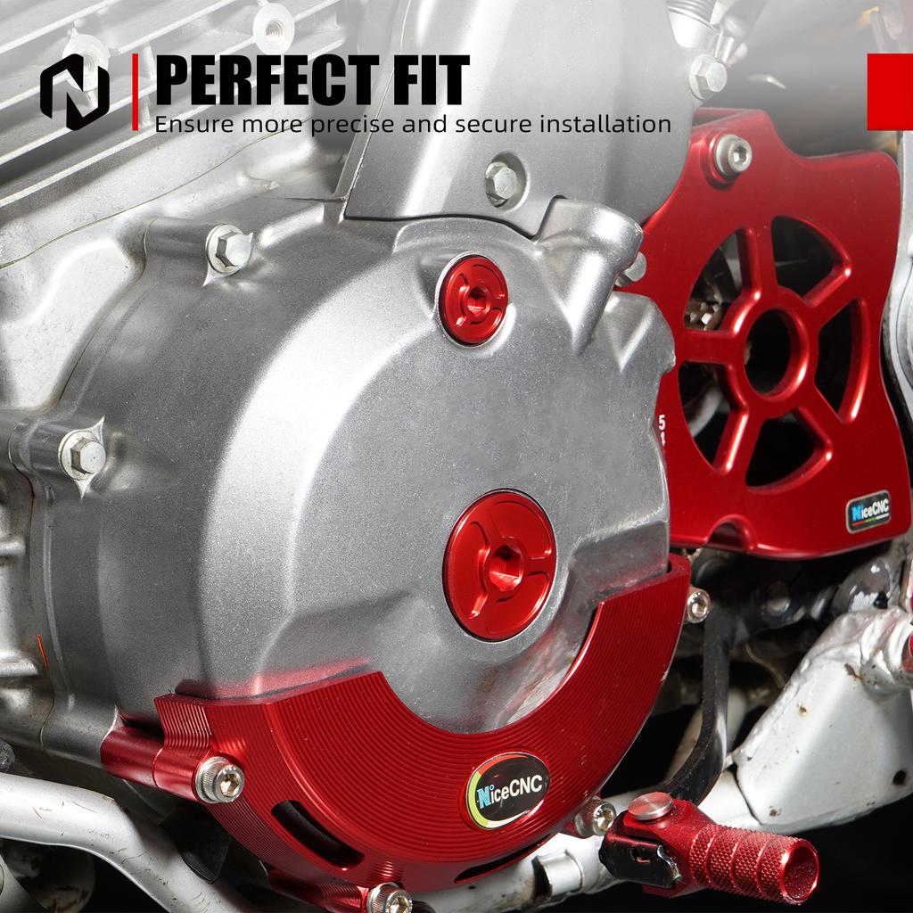 NICECNC For Honda XR650L XR 650L 1993-2022 Motorcycle Engine Timing Plugs Cover CRF450R 2002-2016 CRF250R 2010-2017 CRF1000L
