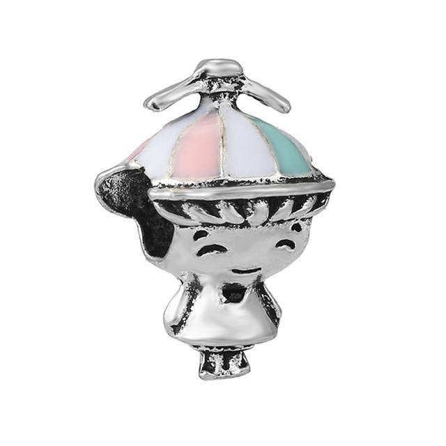 2stk/lott Sølvfarge Fjærnøkkel Life Treperler Charms Dingle Passer Diy Armbånd Halskjede For Kvinner Menn Kone Smykker Gave 2022