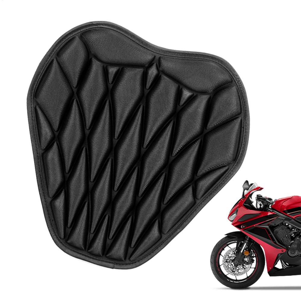 Seat Cushion For Motorcycle Breathable Motorbike Pad 3D Comfortable Breathable Cover Cushion Soft Sitting Support For Men Women
