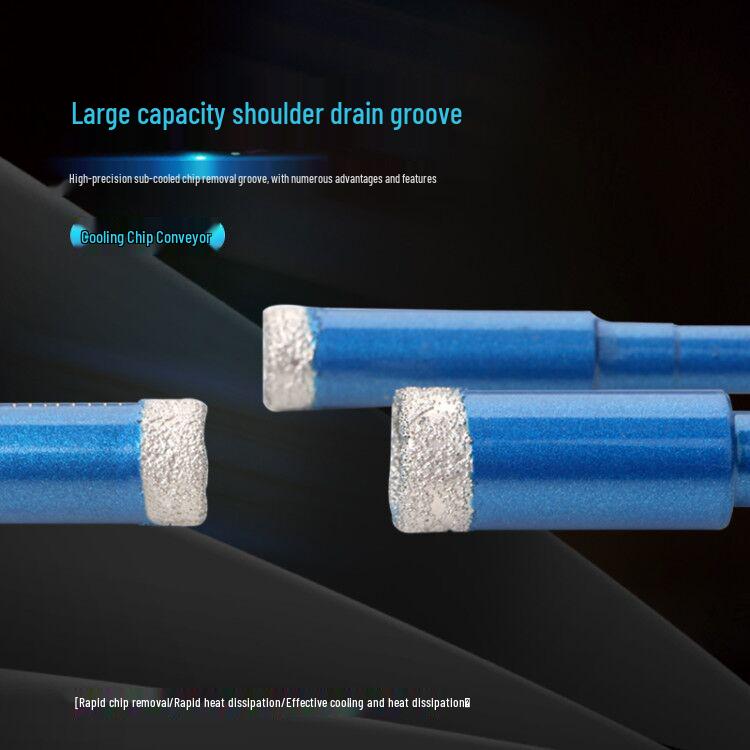 Brazing Dry Drill Bit for Multifunctional Tile Granite Glass