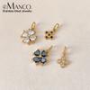 eManco Stainless Steel Shiny Zirconia Charms Can Making Ladies Earrings Necklace Bracelet 48 Hour