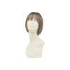 BACKYARD FAMILY Priscilla Hat Wig, Relax Round Mushroom, BO-05, TDMT/Heat-Resistant Dusty Milk Tea