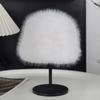 Plush Hat Women's Autumn and Winter New Bucket Hat Rabbit Fur Plush Thermal Basin Hat Big Head Circumference Bucket Hat