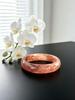 Retro Marble Pattern Wide Resin Bracelet - Niche Style Jewelry Accessory