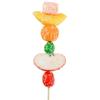 Artificial Fruit Stick Artificial Sugar-Coated Haws Fake Candied Haws Realistic Simulation Fruit for Photography Prop