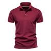Polo Shirt Men Casual Solid Color Short Sleeve Brand Mens Shirts Summer High Quality Streetwear Polos Men