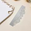 Lace Flower Metal Cut Dies, Floral Heart Wedding Invitation Card Border Cutting Tool, Carbon Steel Embossing Stencil for DIY Scrapbooking, Card Photo