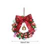 Christmas Wreath For Front Door Hangable Hands-On Realistic Christmas Door Wreath Crafting Toy For Window Mantel Indoor