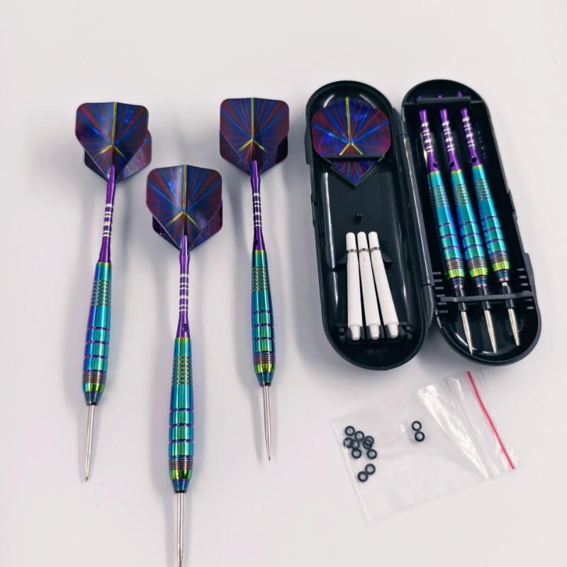 

24 г прочный стальной дротиков набор из 3 шт дартс для спортивных игр в помещении